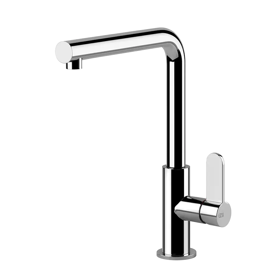 Смеситель для кухни стандартный излив HELIUM 149 Finox Brushed Nickel GESSI