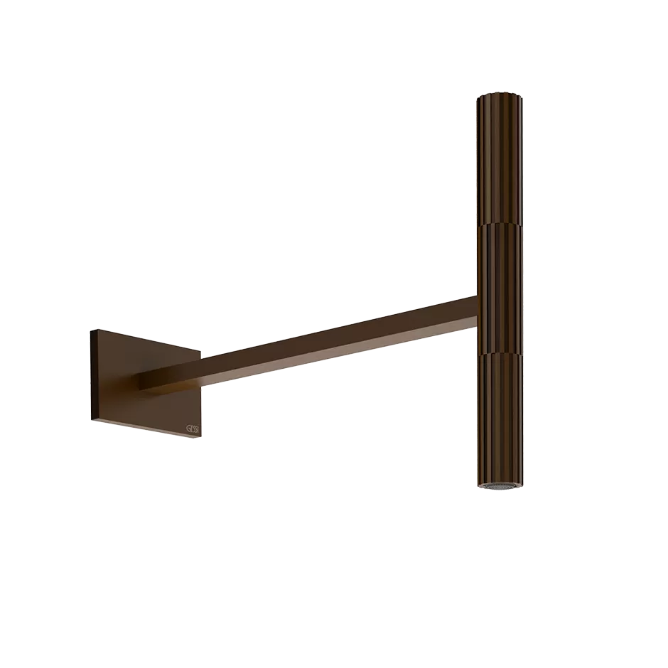 Настенный излив gessi incastri 845 dark bronze
