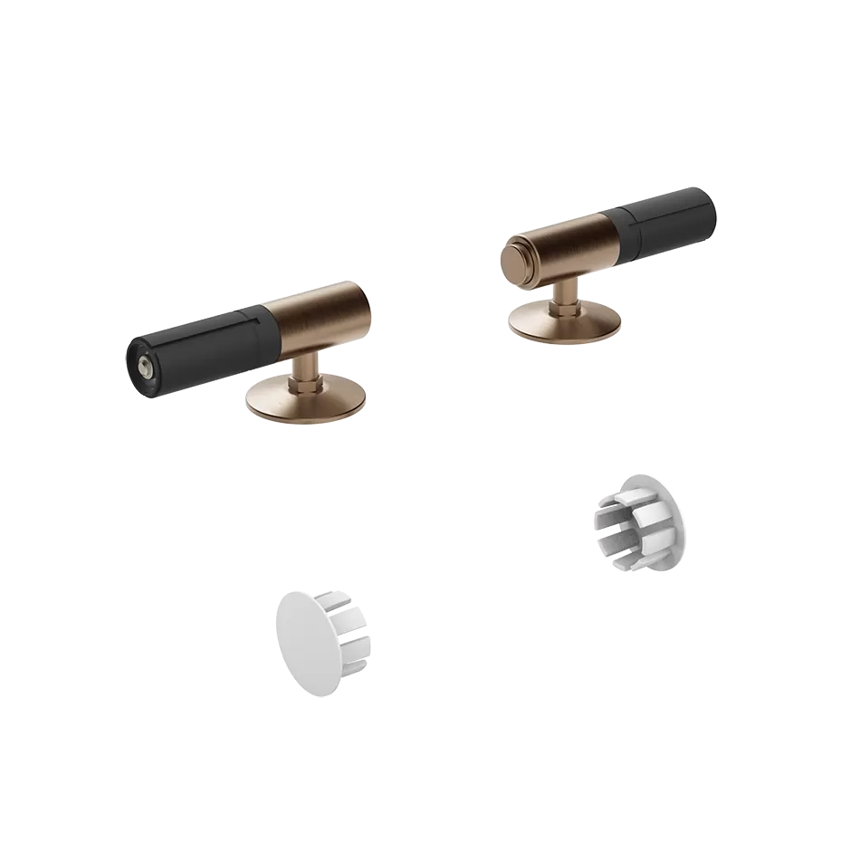 Петли плавного закрывания сиденья унитаза и пробки для боковых отверстий для 39168