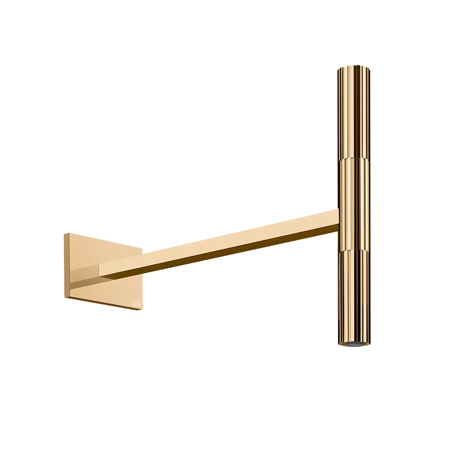Настенный излив gessi incastri 735 warm bronze pvd