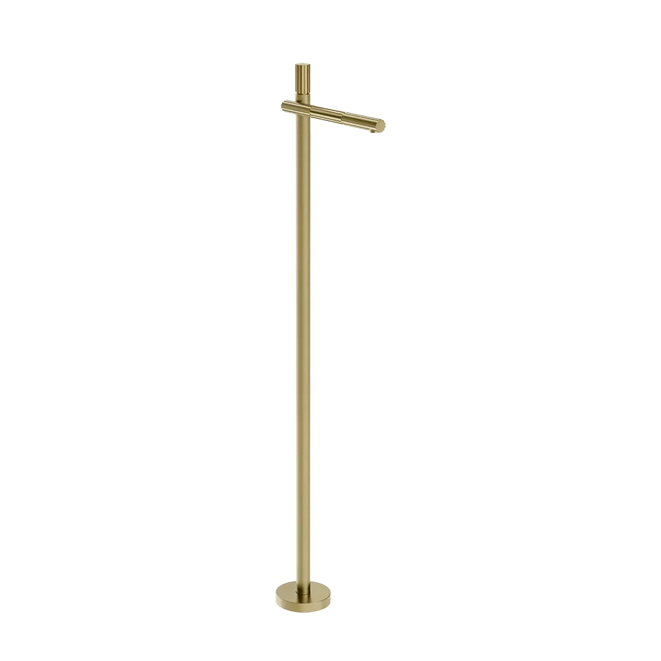 Смеситель для раковины напольный GESSI INCASTRI 727 Brass Brushed PVD