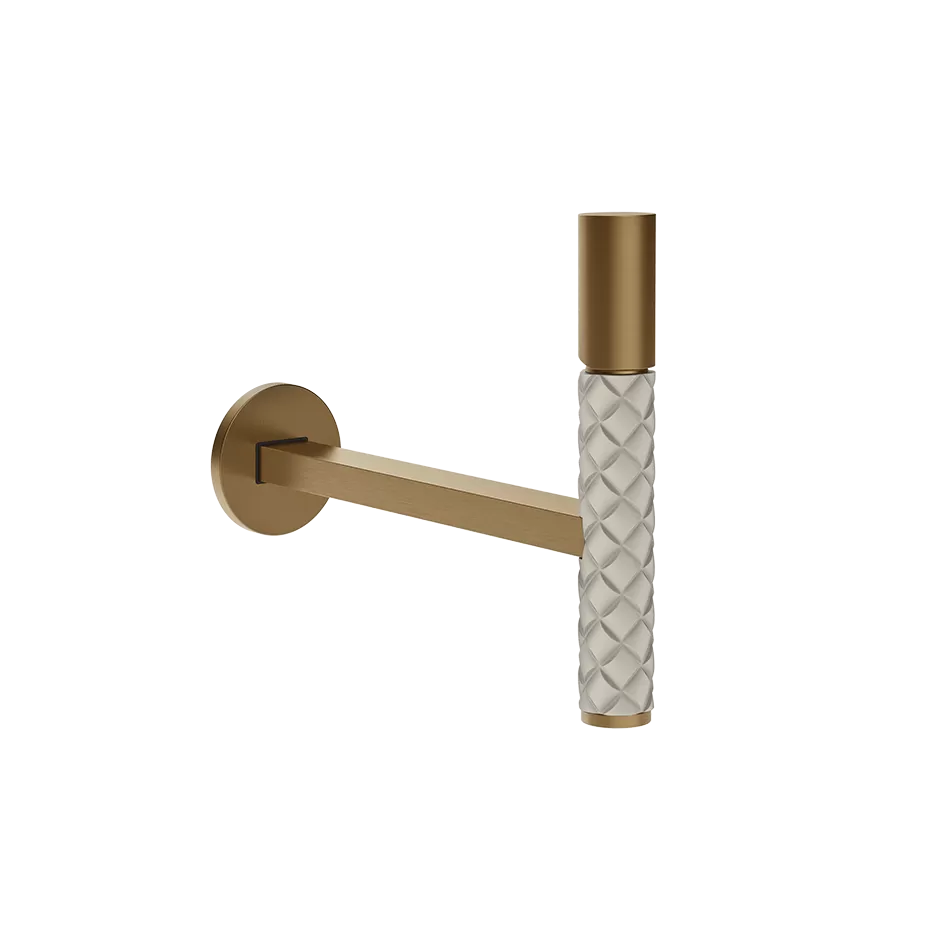 78688.448 Внешняя часть настенного смесителя для раковины Sospeso. С отделкой под кожу.