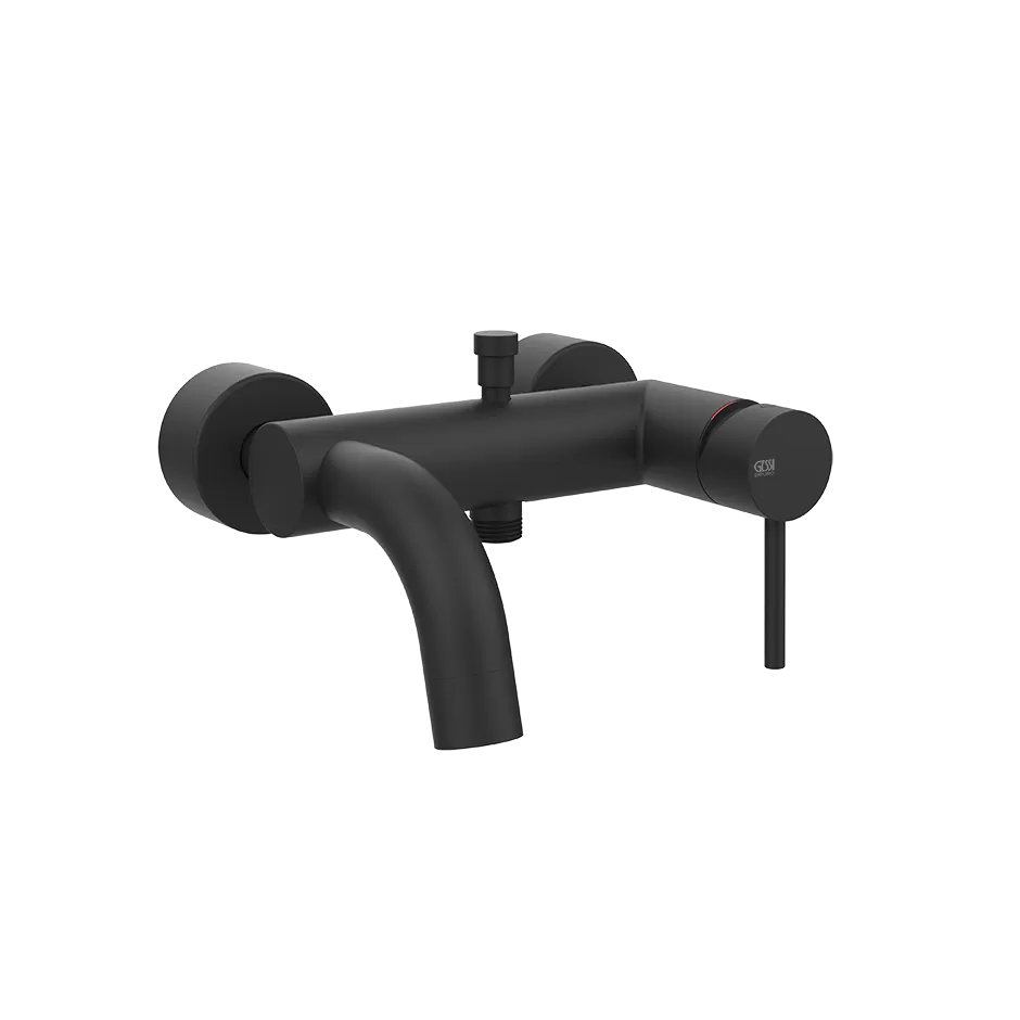 Смеситель для ванны настенный EMPORIO VIA TORTONA 299 Black XL GESSI
