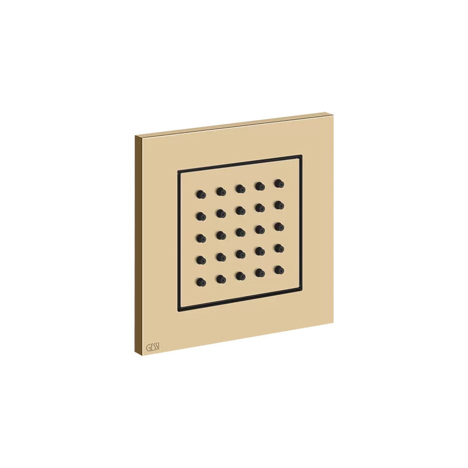 Гидромассажная форсунка внешняя часть 735 Warm Bronze PVD GESSI