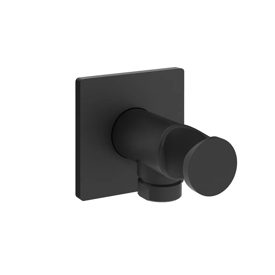 Подключение для душевого шланга с держателем INVERSO 299 Black XL GESSI