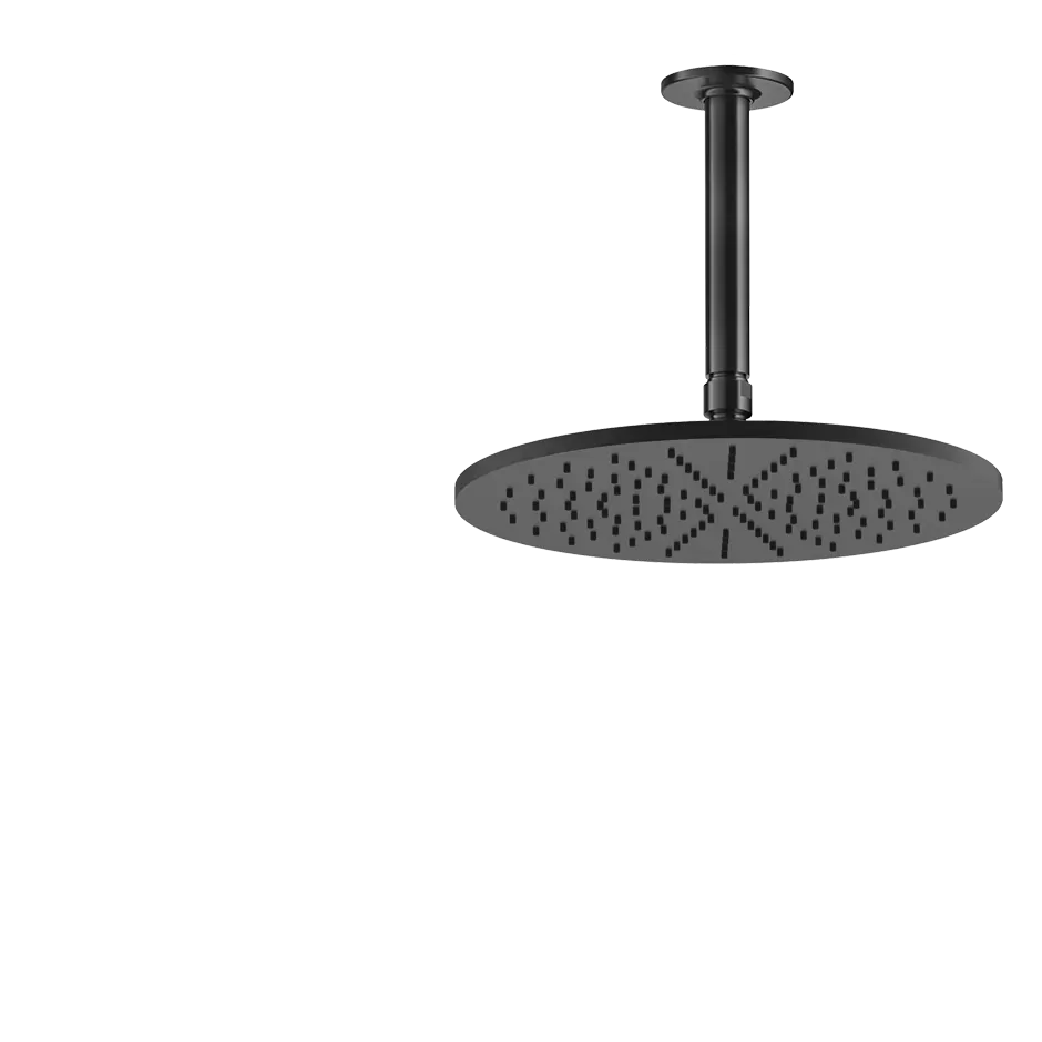 Верхний душ Ø300 потолочный монтаж тропический ливень INCISO 727 Brushed Brass PVD GESSI