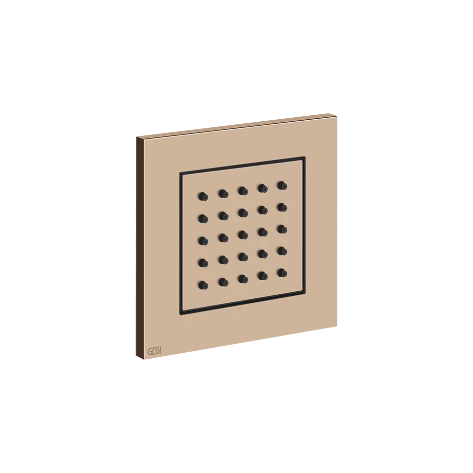 Гидромассажная форсунка внешняя часть 030 Copper PVD GESSI