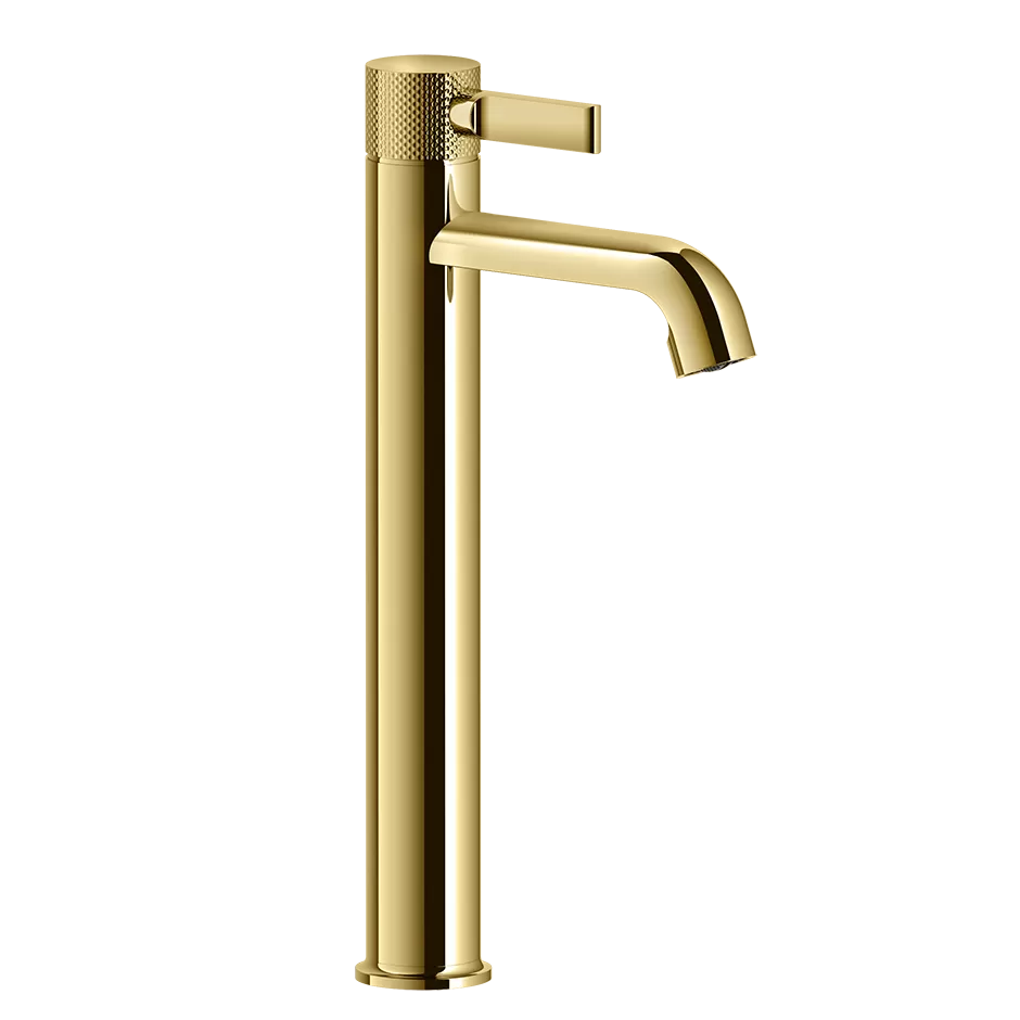 Смеситель для раковины высокий INCISO 246 Gold PVD GESSI
