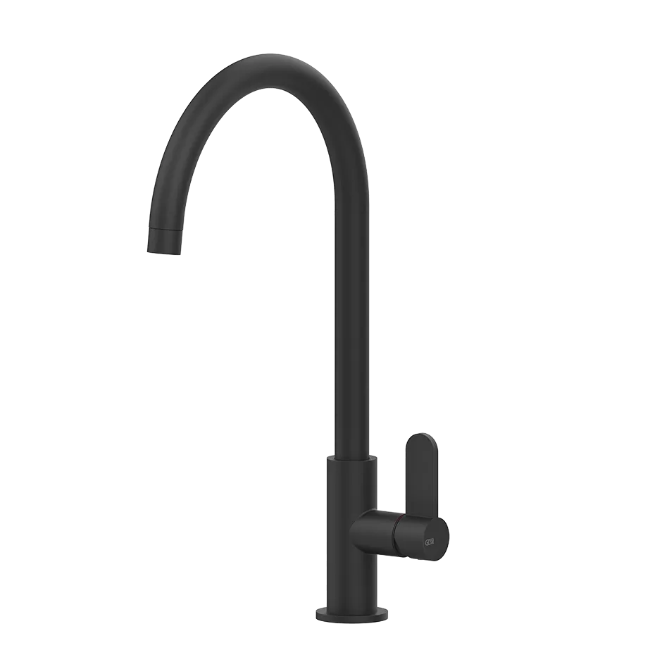 Смеситель для кухни стандартный излив HELIUM 299 Black XL GESSI