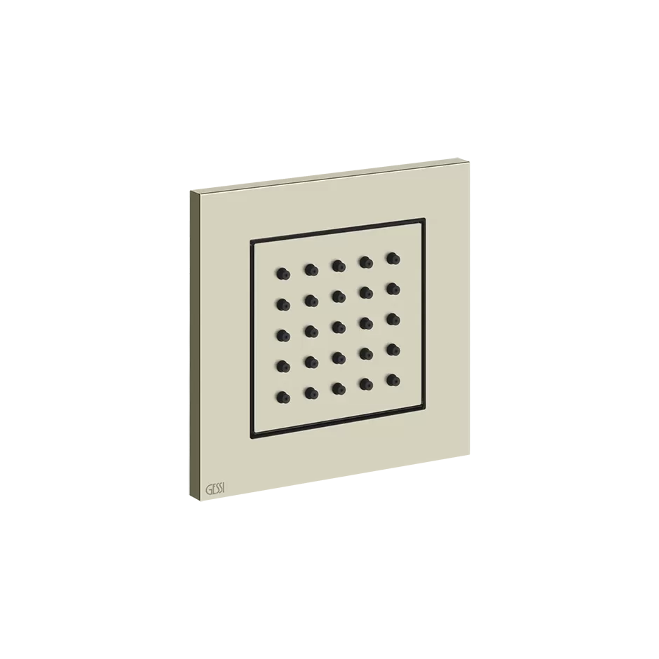 Гидромассажная форсунка внешняя часть 720 Nickel PVD GESSI