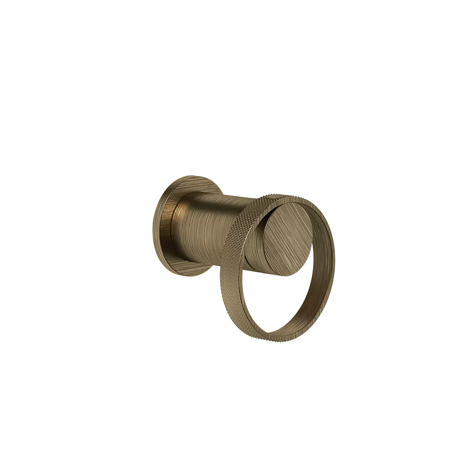 Смеситель для душа скрытого монтажа внешняя часть 1 поток ANELLO 713 Antique Brass GESSI