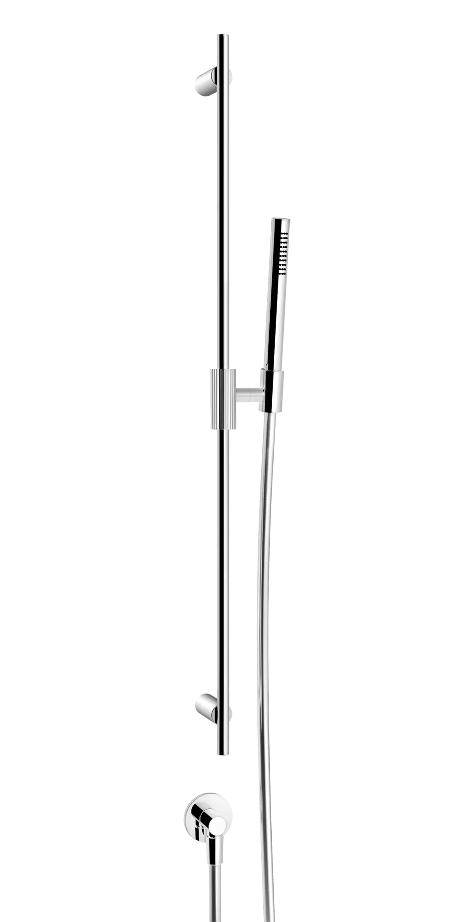 Штанга в комплекте с душевой лейкой, шланг 1,50 м и вывод воды