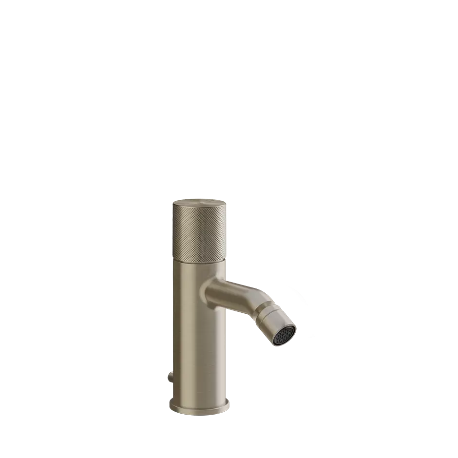 Смеситель для биде с донным клапаном HABITO DIAMANTATO 845 Dark Bronze GESSI