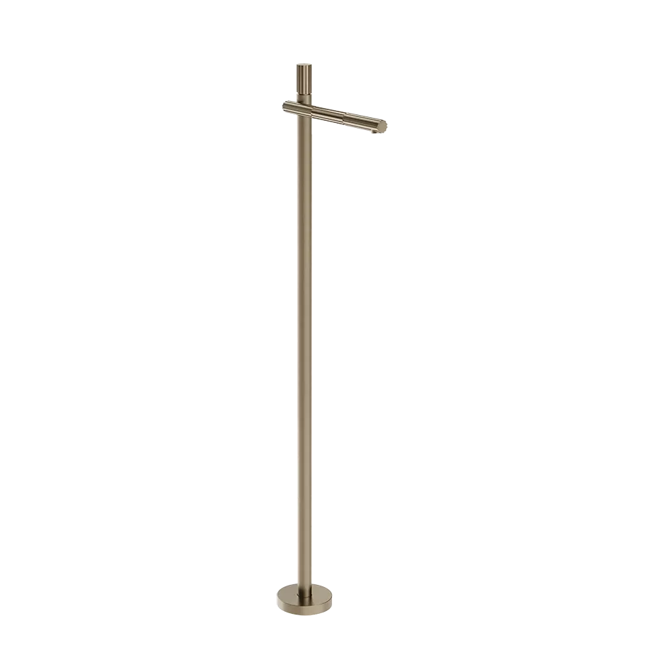 Смеситель для раковины напольный GESSI INCASTRI 149 Finox Brushed Nickel