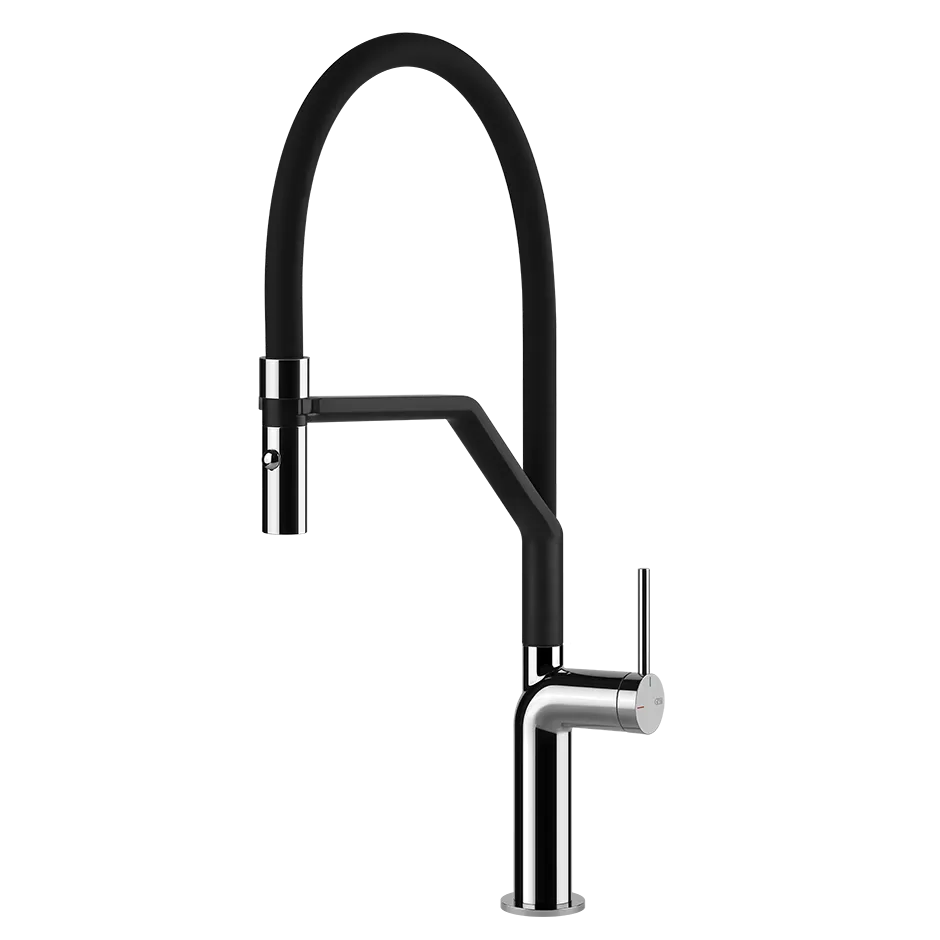 Смеситель для кухни гибкий излив STELO 031 Chrome GESSI