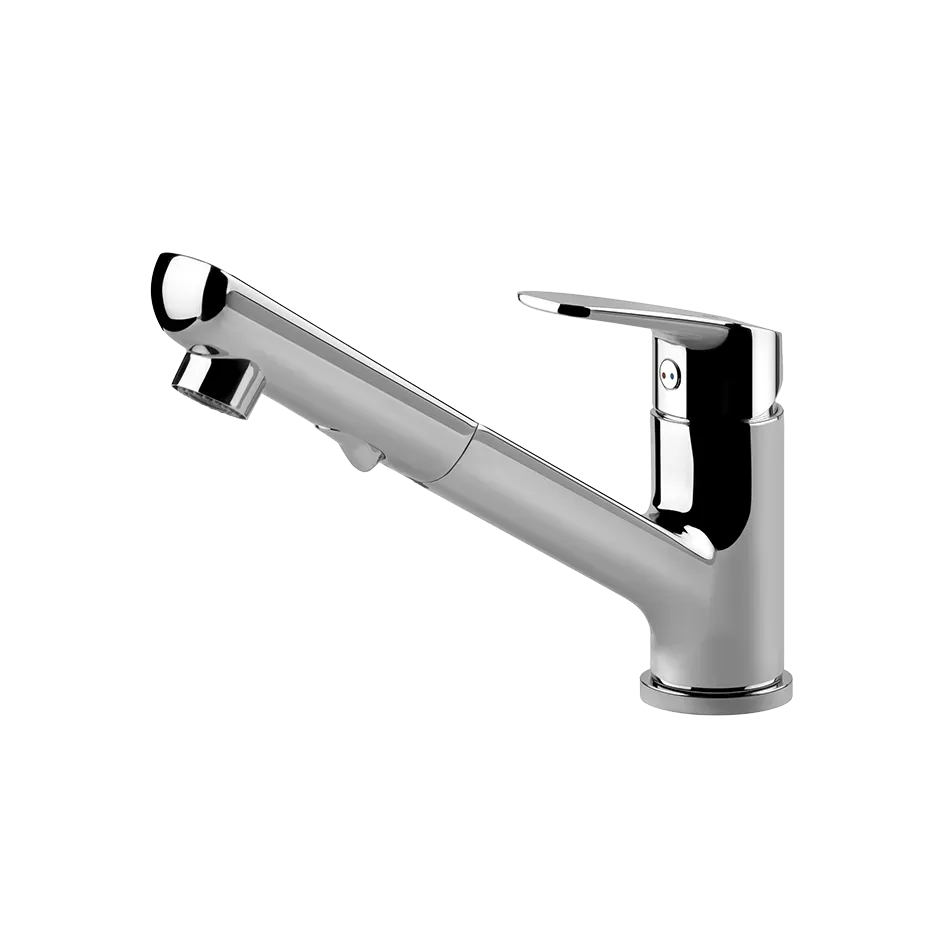 Смеситель для кухни вытяжной излив CARY 031 Chrome GESSI