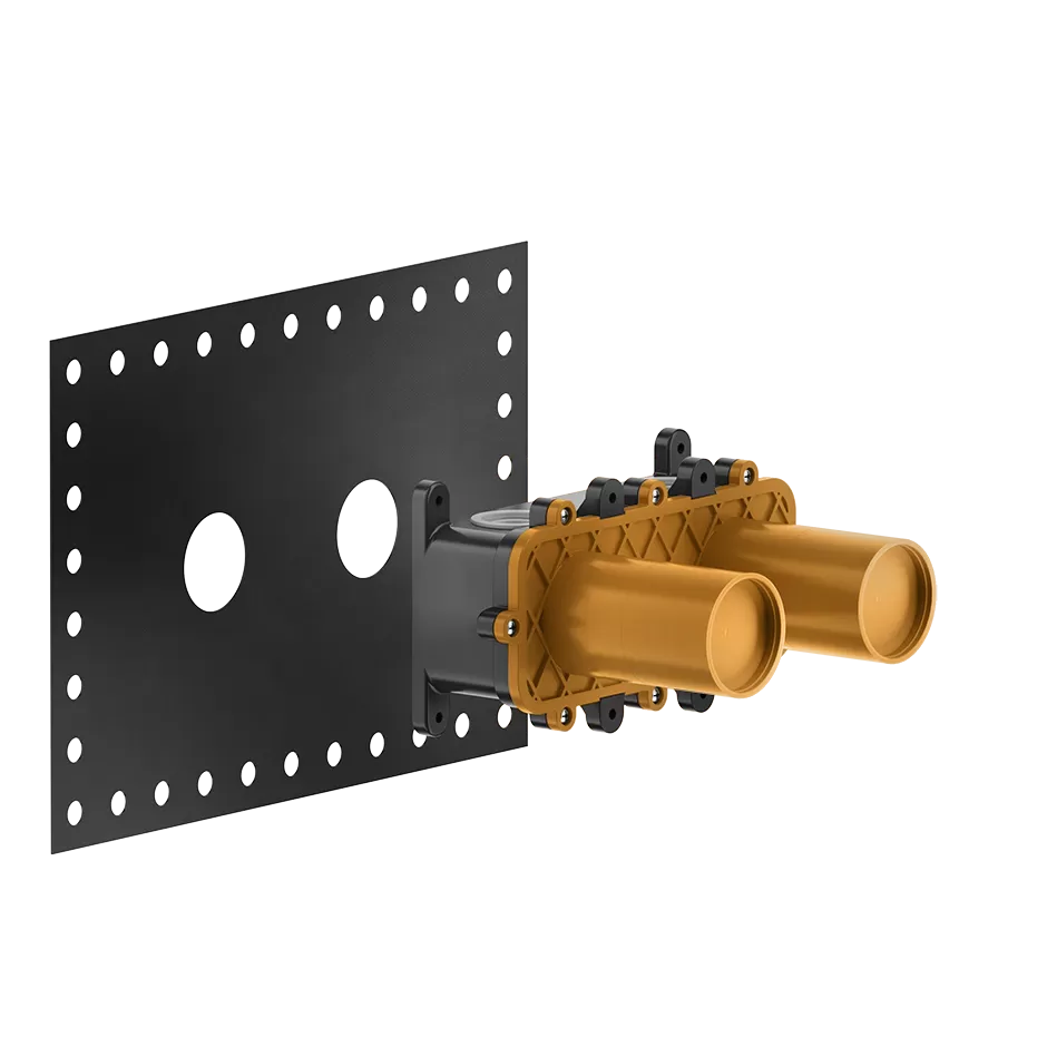 Gessi Via tortona Встраиваемая часть для смесителя с изливом., цвет: Chrome