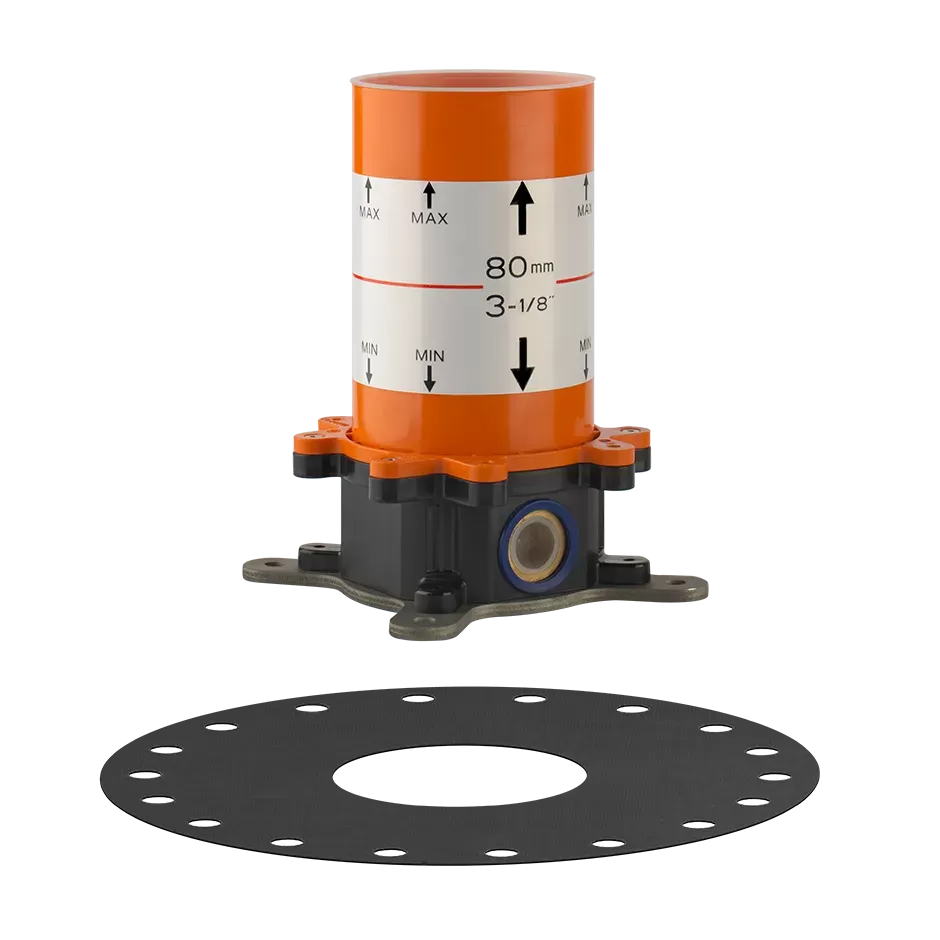 Встраиваемая часть для напольного смесителя для ванны с душевой лейкой