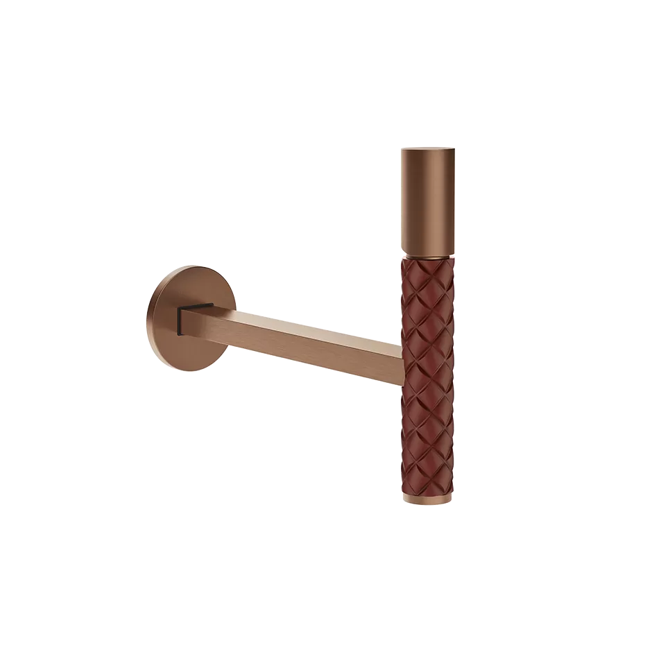 78688.445 Внешняя часть настенного смесителя для раковины Sospeso. С отделкой под кожу.