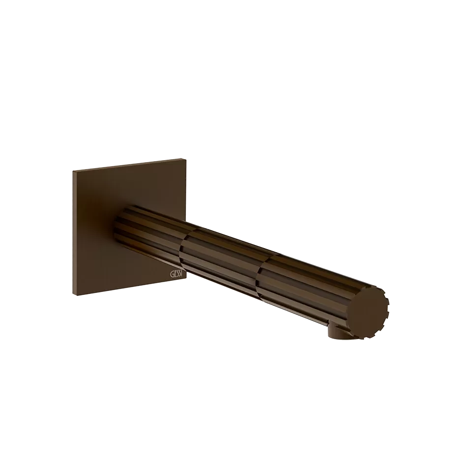 Излив настенный 180мм GESSI INCASTRI 845 Dark Bronze