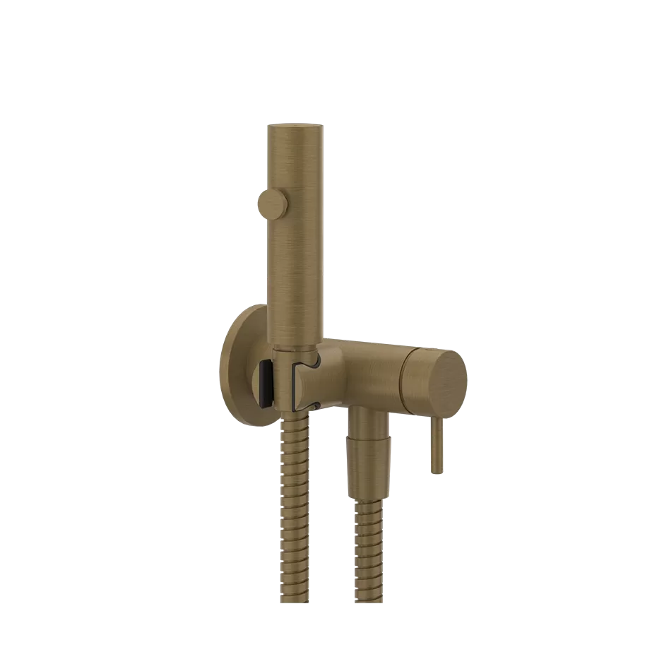 Гигиенический душ со смесителем GESSI INVERSO 713 Antique Brass
