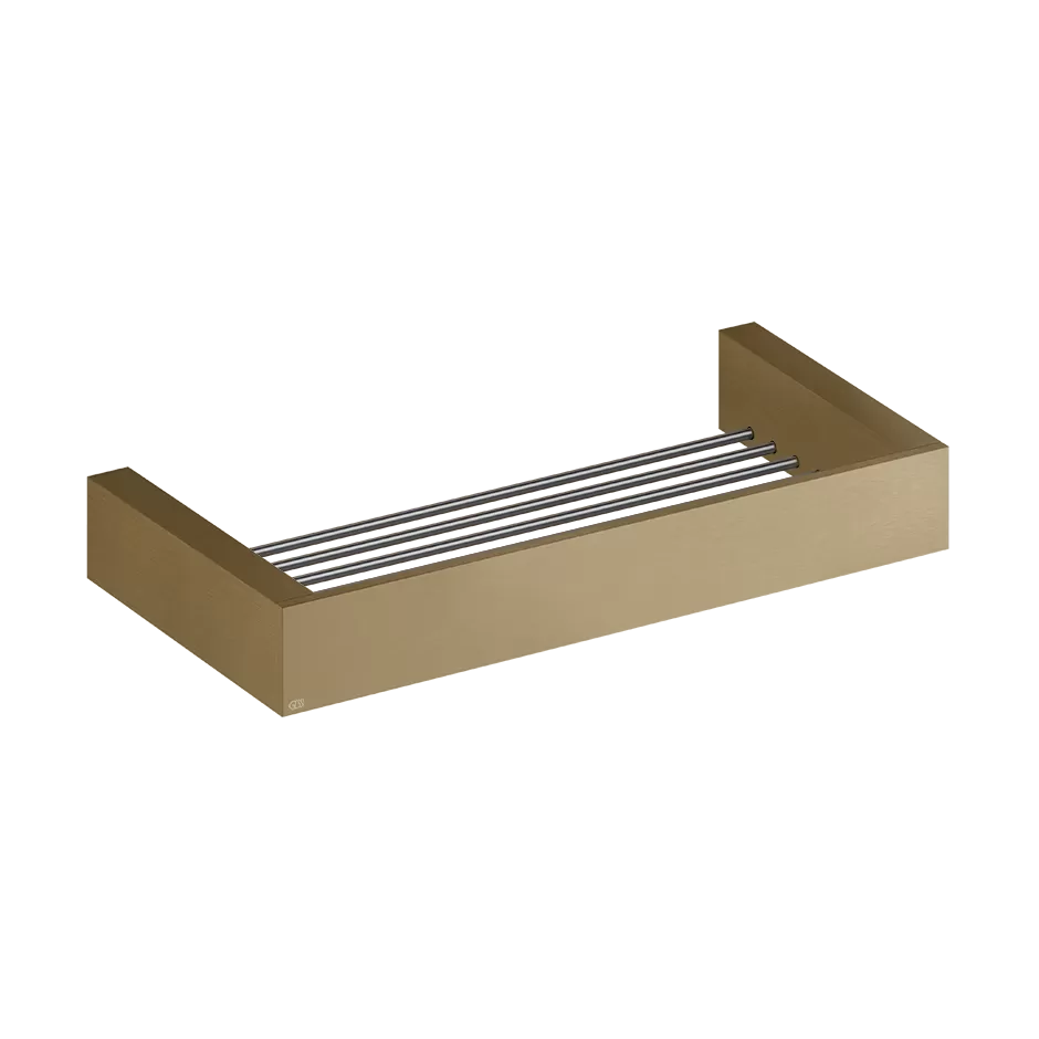 Полка 30 см. gessi incastri 791 deep bronze brushed pvd