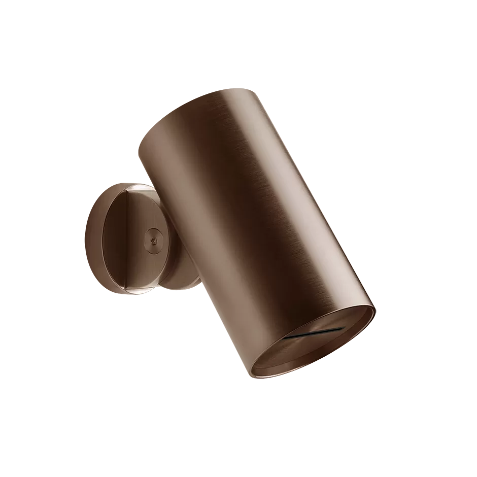 Верхний душ Ø79 настенный монтаж водопад SPOTWATERGESSI316 708 Copper Brushed PVD GESSI