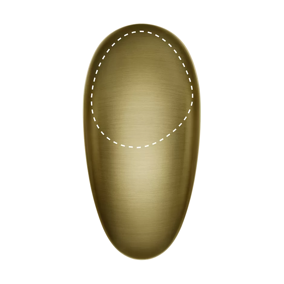 Смеситель для раковины EQUILIBRIO 716 Gold Brushed PVD GESSI