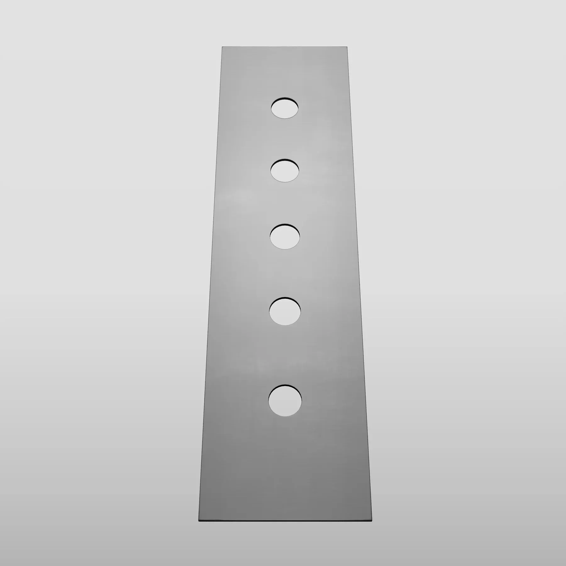 Пластина на 5 отверстий для монтажного бокса