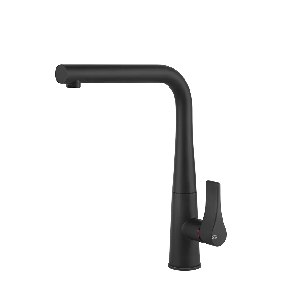 Смеситель для кухни стандартный излив PROTON 299 Black XL GESSI