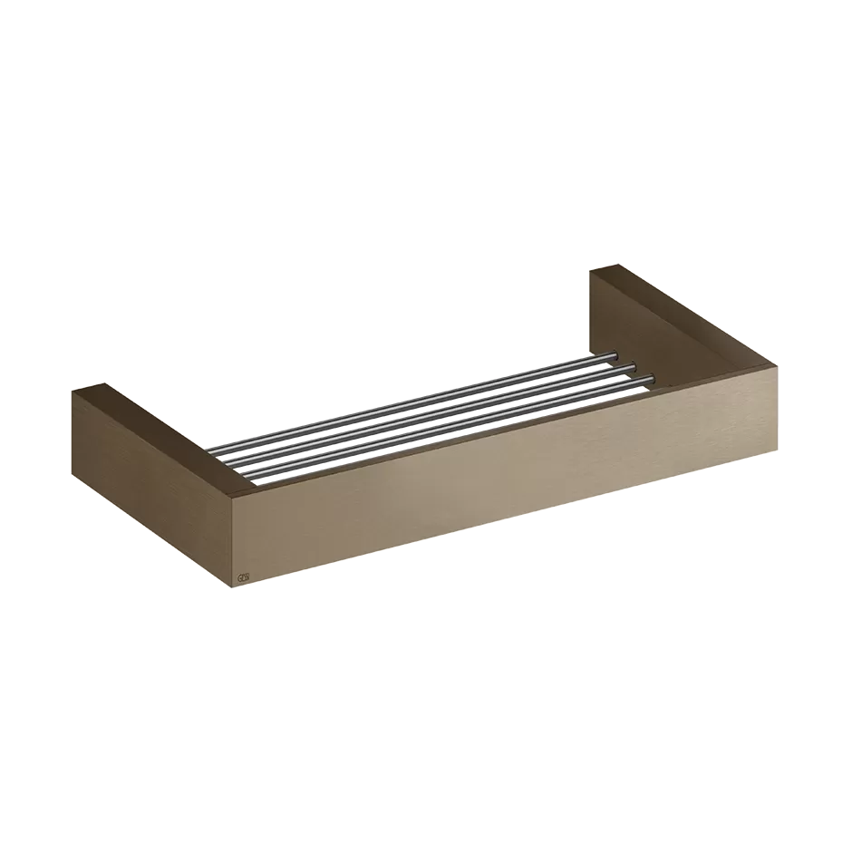 Полка 30 см. gessi incastri 761 coffee bronze brushed pvd