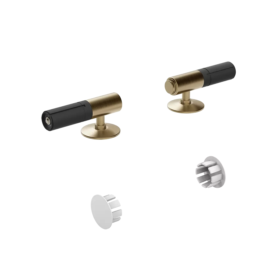 Петли плавного закрывания сиденья унитаза и пробки для боковых отверстий для 39168