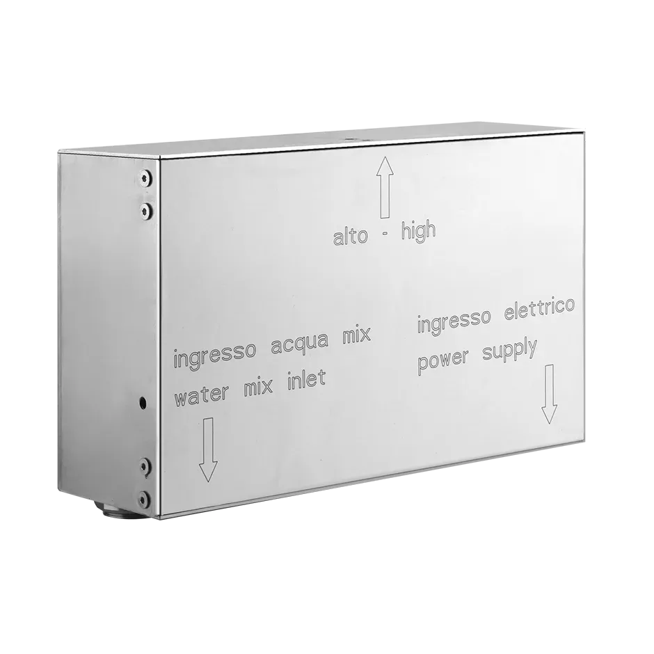 Встраиваемая часть для душевого каскадного излива