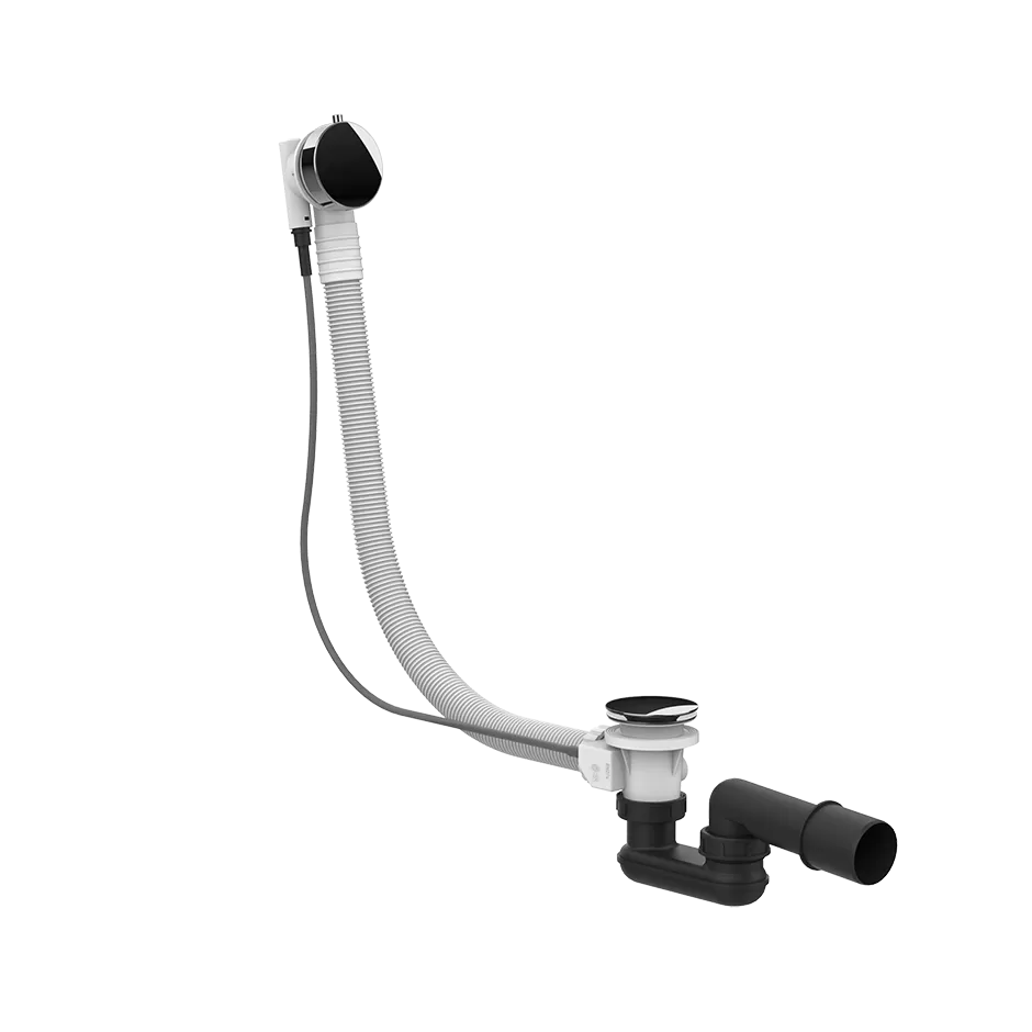 Слив-перелив для ванны полуавтоматический длина 70см 031 Chrome GESSI