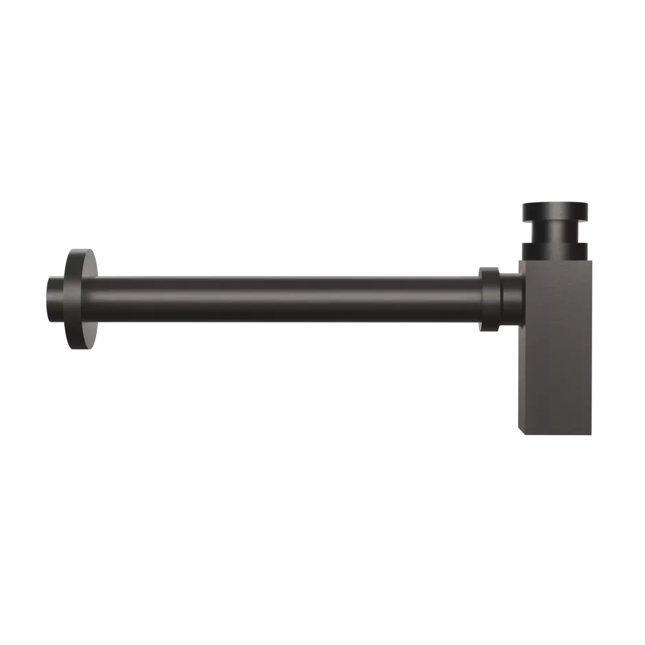 Сифон для раковины 1 1/4" 707 Black Metal Brushed PVD GESSI