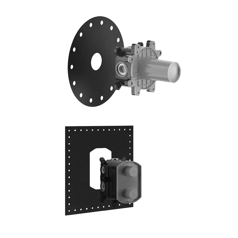Встраиваемая часть для электронного смесителя