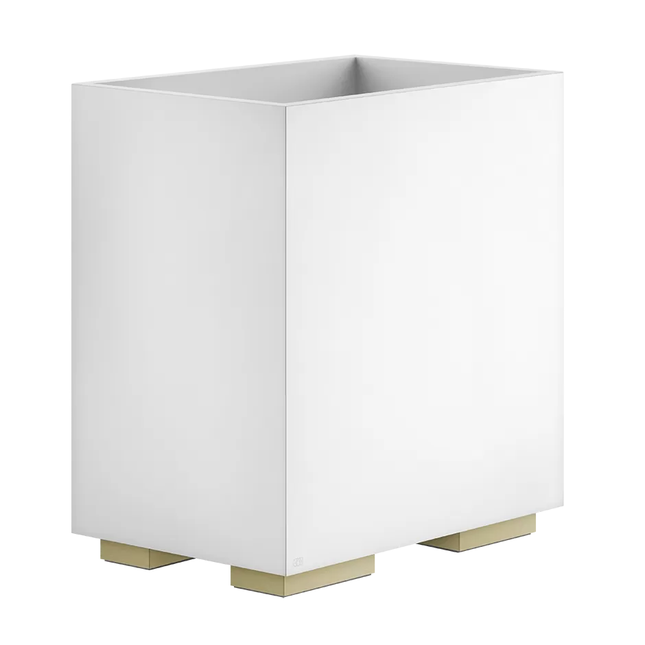 Корзина для мусора белая