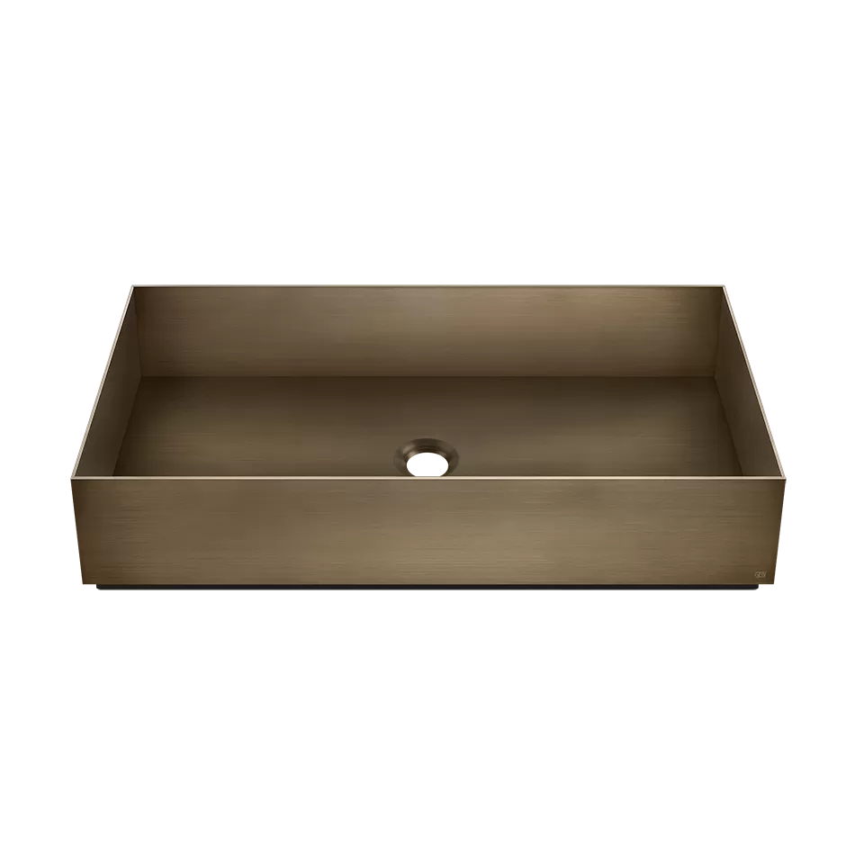 54606.791 Настольная раковина 600x350 мм из нержавеющей стали, без переливного слива. Без слива для раковины. Может использоваться в сочетании со сливом 54599. В комплект входит проставка RI01395 толщиной 15 мм.