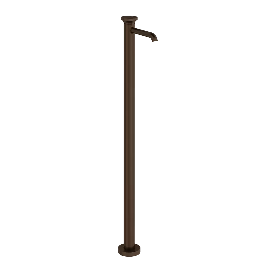 Смеситель для раковины напольный ORIGINI 845 Dark Bronze вставка в комплекте, можно дополнительно комплектовать вставками арт.66600 или арт.66602 GESSI