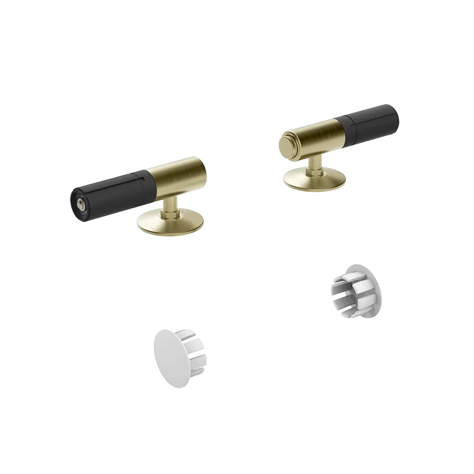 Петли плавного закрывания сиденья унитаза и пробки для боковых отверстий для 39168