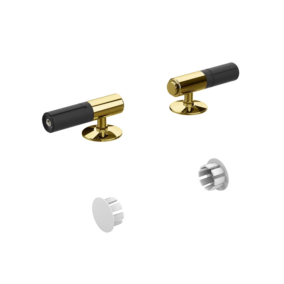 Петли плавного закрывания сиденья унитаза и пробки для боковых отверстий для 39168