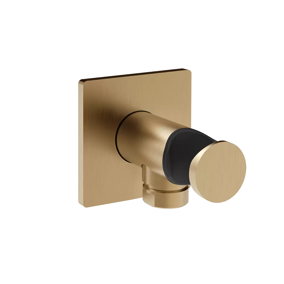 Подключение для душевого шланга с держателем INVERSO 726 Warm Bronze Br. PVD GESSI