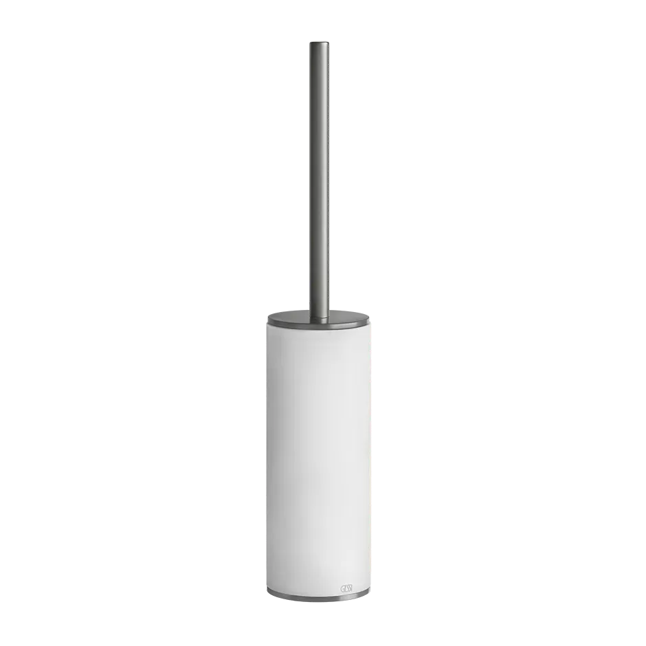 Ершик напольный белая колба GESSI316 239 Steel Brushed GESSI