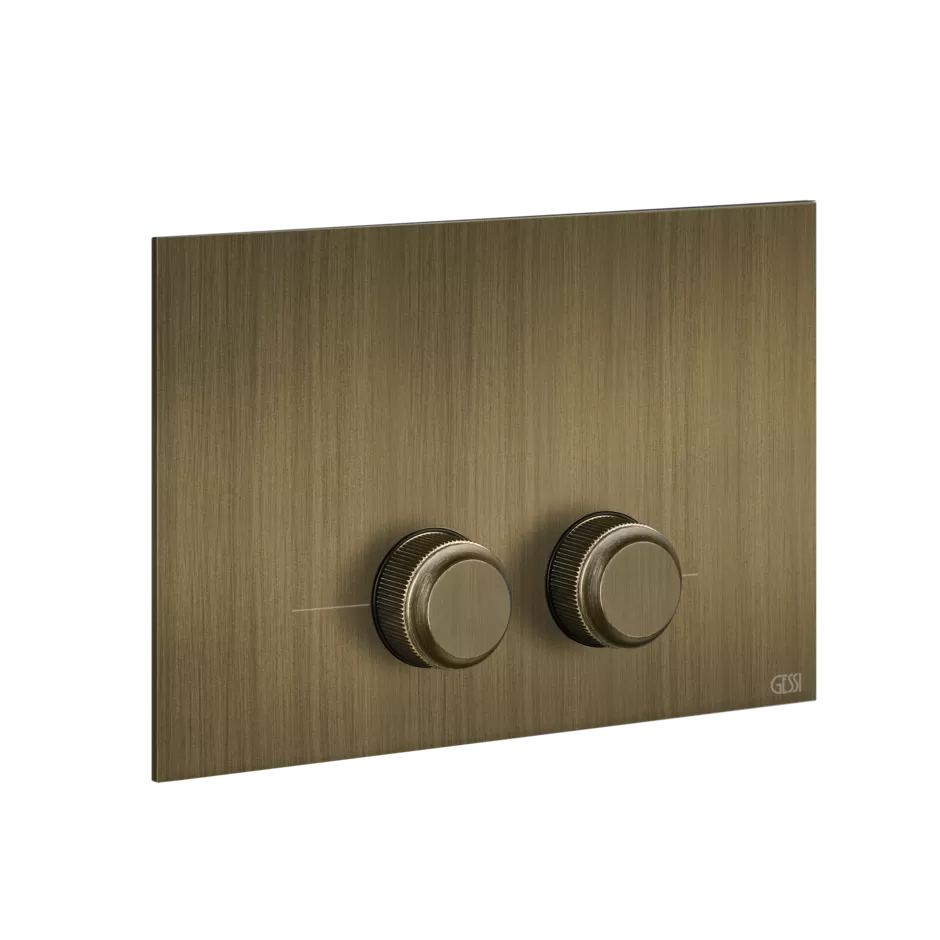 Кнопка смыва для инсталляции geberit sigma 8 / sigma 12 VENTI20 713 Antique Brass GESSI