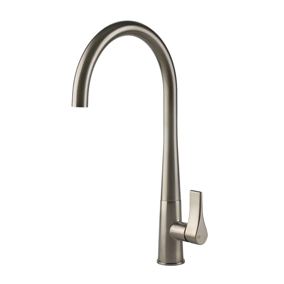 Смеситель для кухни стандартный излив PROTON 149 Finox Brushed Nickel GESSI