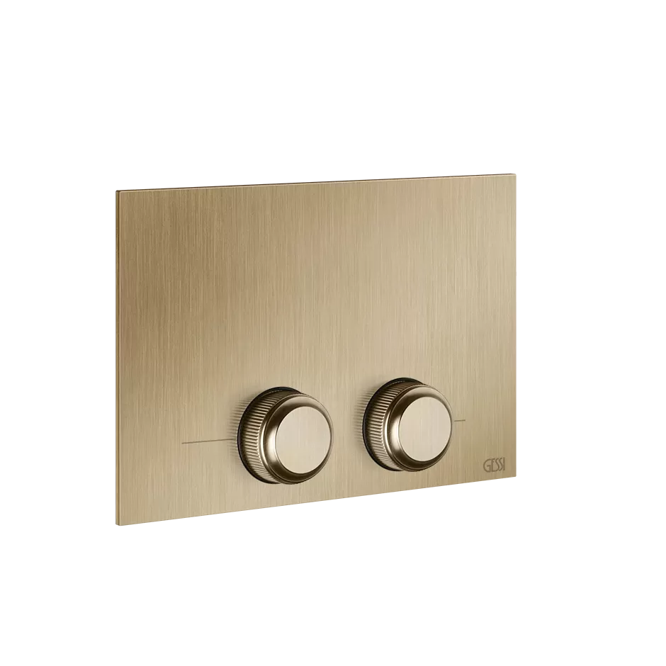 Кнопка смыва для инсталляции tece teceprofil / tecebox VENTI20 726 Warm Bronze Br. PVD GESSI