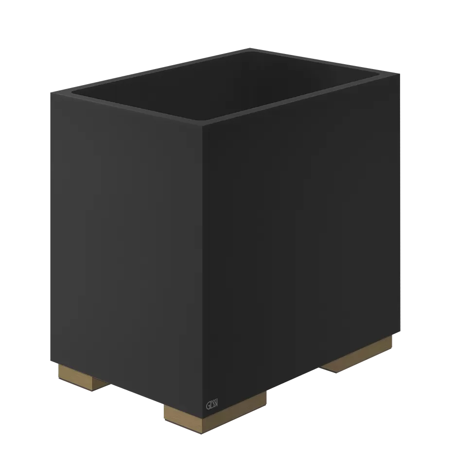 Корзина для мусора черная