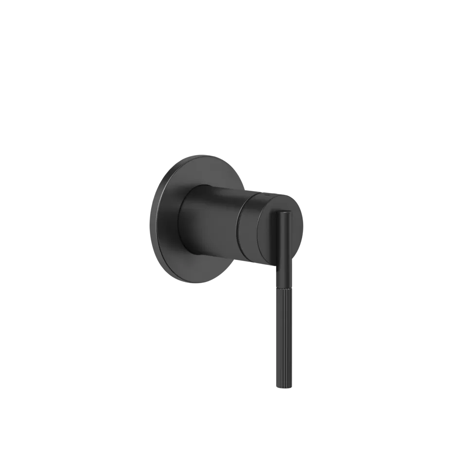 Смеситель для душа скрытого монтажа внешняя часть 1 поток INGRANAGGIO 299 Black XL GESSI