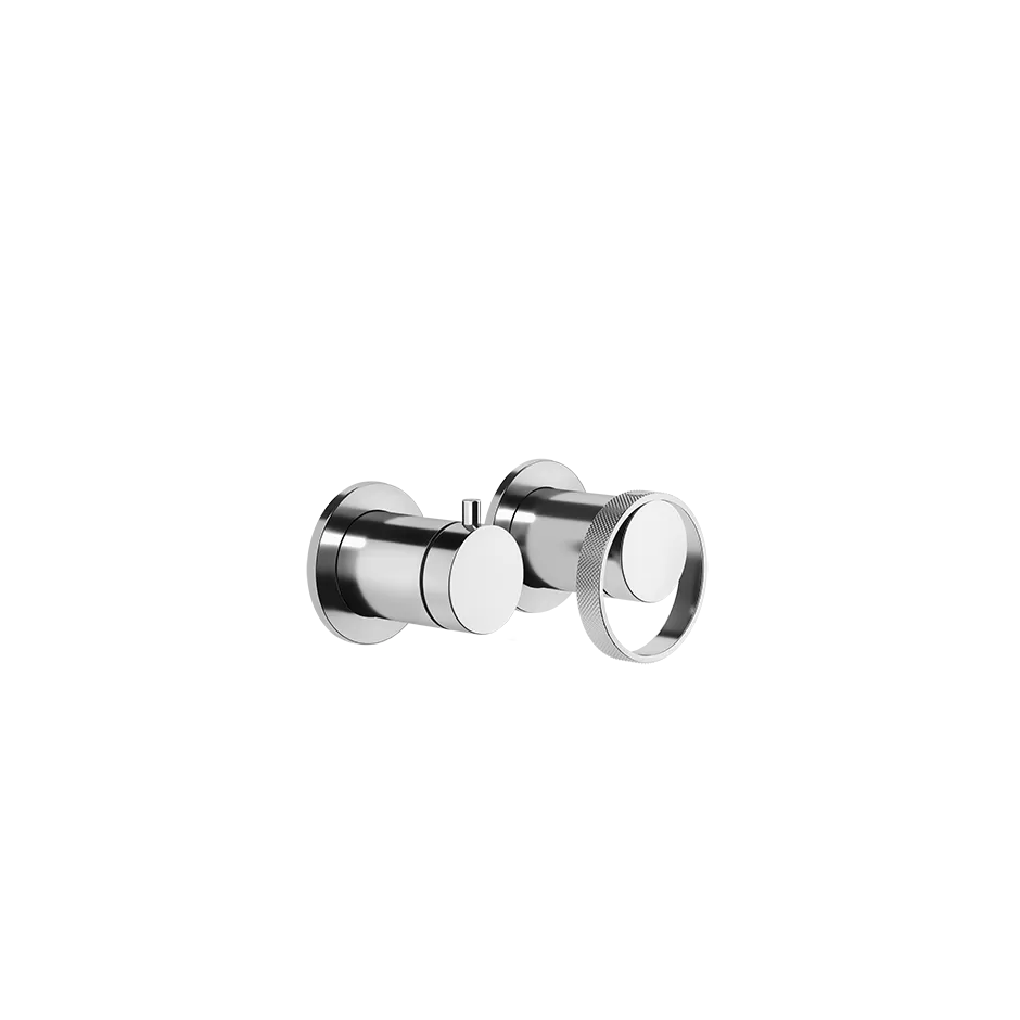 Смеситель для ванны/душа скрытого монтажа внешняя часть 2 потока ANELLO 031 Chrome GESSI