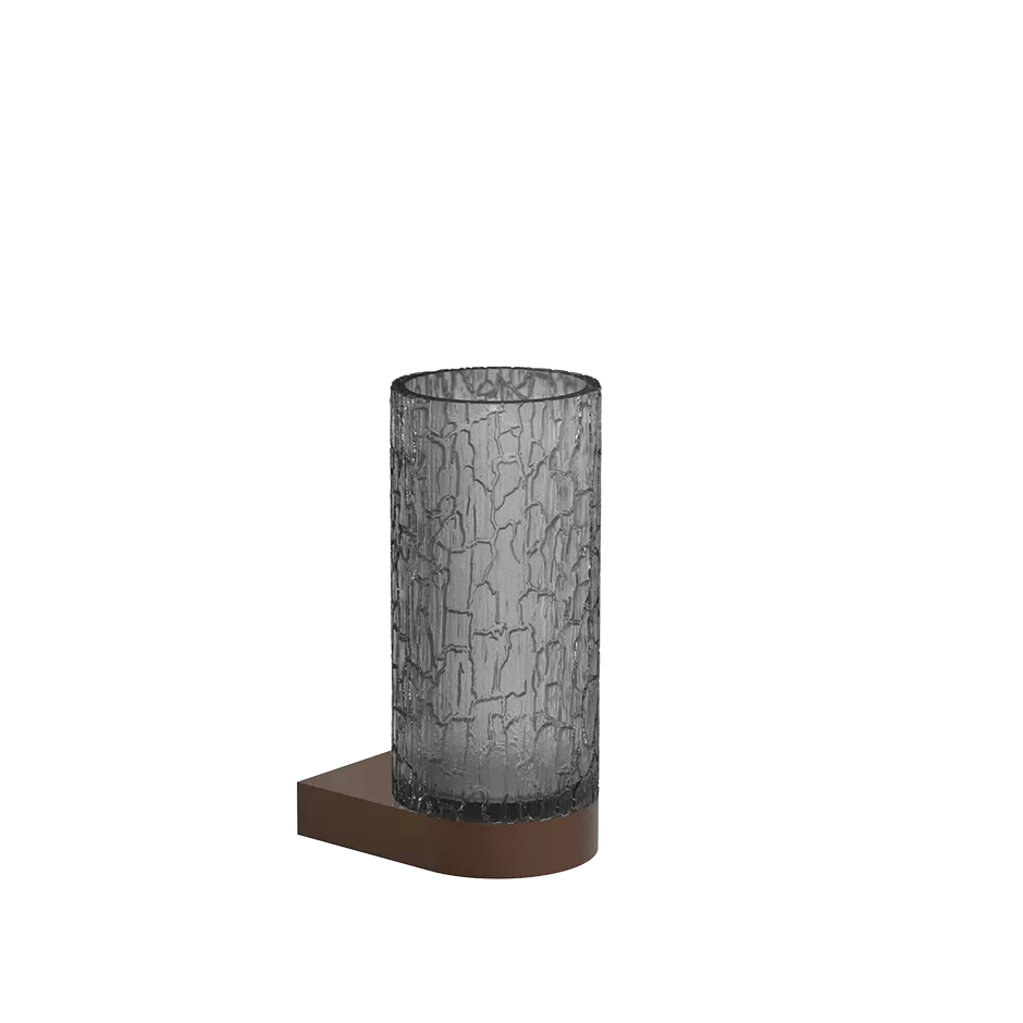Стакан настенный gessi incastri 845 dark bronze